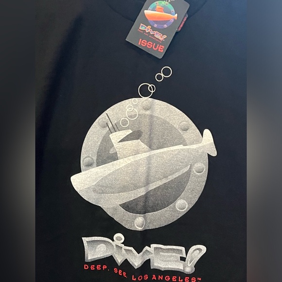 Vintage DIVE Deep Los Angeles Submarine Shirt - Picture 3 of 3